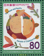 103459 MNH JAPON 2002 CONFERENCIA INTERNACIONAL SOBRE LAS PERSONAS DISCAPACITADAS - Unused Stamps
