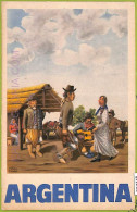 Af1216 - ARGENTINA - Vintage Postcard  - Ethnic - Amérique