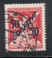 CZECH CECA CZECHOSLOVAKIA CESKA CECOSLOVACCHIA 1927 POSTAGE DUE  DOPLATIT SURCHARGED 50 On 150h USED - Portomarken