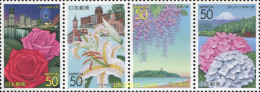 146404 MNH JAPON 2004 FLORES - Nuevos