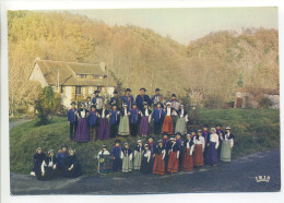 CPSM 23 Creuse DUN LE PALESTEL. - Groupe Folklorique Les Petits Creusois VILLARD - Dun Le Palestel