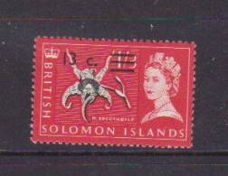 BRITISH  SOLOMON  ISLANDS    1966    Decimal  Currency    13c  On  1/3  Red    MH - Salomonen (...-1978)