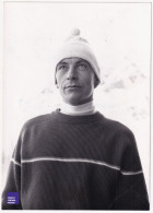 Emile Viollat -Photo Presse 18x13cm 1962 Ski Alpin Sports D'hiver Championnats Du Monde Chamonix Mont-Blanc Megève C13-2 - Deportes