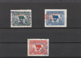 23-10 CHINA   3 STAMPS. - Usati