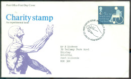 Great Britain 1975 FDC Charity Stamp An Experimental Issue - 1971-1980 Decimal Issues