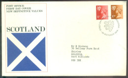 Great Britain 1976 FDC Machins Scotland - Scotland