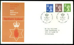 Great Britain 1980 FDC Northern Ireland Machins - Nordirland