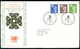 Great Britain 1980 FDC Wales Machins - Gales