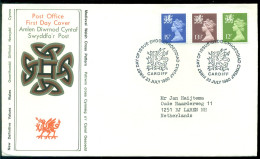 Great Britain 1980 FDC Wales Machins - Wales