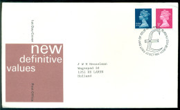 Great Britain 1980 FDC Machins New Definitives SG X930 And X962 - 1971-1980 Decimal Issues