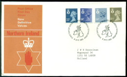 Great Britain 1981 FDC Northern Ireland Machins - Nordirland