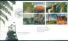 Great Britain 2005 FDC World Heritage Sites - 2001-2010 Decimal Issues