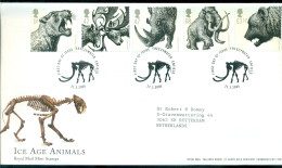 Great Britain 2006 FDC Ice Age Animals - 2001-2010 Em. Décimales