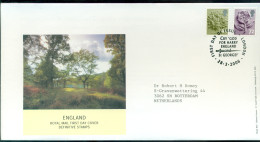 Great Britain 2006 FDC England  Definitives EN11 And EN17 - Inglaterra