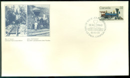 Canada 1983 FDC Locomotive Scott 999 - 1981-1990