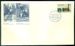 Canada 1983 FDC Locomotive Scott 1000 - 1981-1990