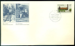 Canada 1983 FDC Locomotive Scott 1001 - 1981-1990