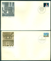 Canada 1987 FDC's (2) Designs Elizabeth II And Parliament Scott 1162 And 1163 - 1981-1990