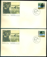 Canada 1988 FDC's (2) Wildlife And Habitat Conservation Scott 1204-1205 - 1981-1990