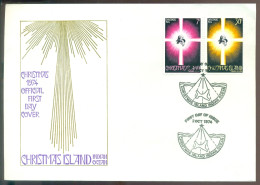 Christmas Island 1974 FDC Christmas SG 59-60 - Christmas Island