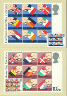 Great Britain 1979 Maximum Cards (2) European Elections SG 1083 And 1084 - Cartas Máxima