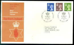 Great Britain 1980 FDC Northern Ireland Machins - Nordirland