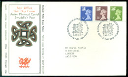 Great Britain 1980 FDC Wales Machins - Galles