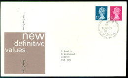 Great Britain 1980 FDC Machins New Definitives SG X930 And X962 - 1971-1980 Decimal Issues