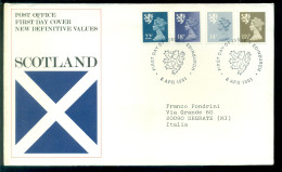 Great Britain 1981 FDC Scotland Machins - Scotland
