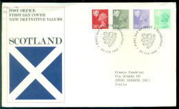 Great Britain 1982 FDC Scotland Machins - Scotland