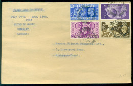 Great Britain 1948 FDC Olympic Games SG 495-498 - ....-1951 Vor Elizabeth II.