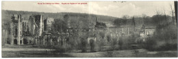 Ruines De L'Abbaye De Villers - Façade De L'Eglise Et Vue Générale - Villers-la-Ville