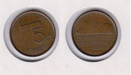 Pays Bas, 5 Cent, 5c, 1982, KM# 202, Beatrix, Nederland, - 1980-2001 : Beatrix