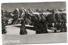 Tannebodenalp (Flums) - Alvierkette Mit Hotel Alpina - Flums