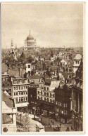 Bird's Eye View Of St. Paul's And City From Strand - London - St. Paul's Cathedral