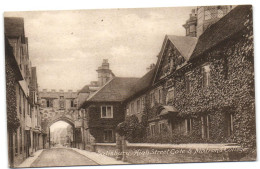 Salisbury - High Street & Matron's College - Salisbury