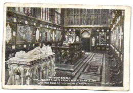 Windsor Castle - Royal Albert Chapel Princ Albert's Centataph And The Tomb Of The Duke Of Clarence - Windsor Castle