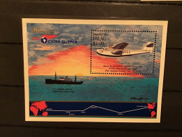 Palau 1985 China Clipper M/S MNH Yv Bl1 - Palau