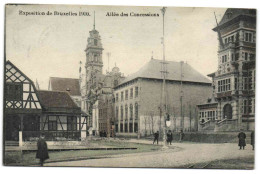 Exposition De Bruxelles 1910 - Allée Des Concessions - Wereldtentoonstellingen