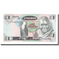 Billet, Zambie, 1 Kwacha, Undated (1980-88), KM:23a, NEUF - Zambie