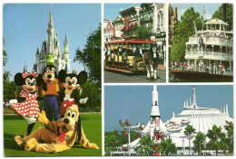 Mickey, Minnie, Goofy And Pluto Welcome Visitors To The Magic Kingdom - Kauffmann, Paul