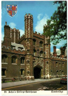 Cambridge - St John's College Gatehouse - Cambridge