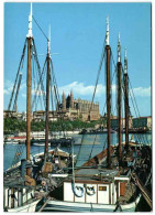 Palma - La Catedral Desde Et Muelle De Pescadores - Palma De Mallorca