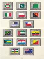 UNO NEW YORK  448-463, Gestempelt, Flaggen, 1984 - Gebraucht