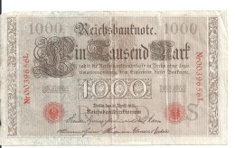 ALLEMAGNE 1000 MARK 1910 VF P 44 - 1000 Mark