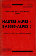 Marques Postales Et Oblitérations 1700 à 1876 Hautes-alpes Et Basses-alpes H44 - Philatélie Et Histoire Postale