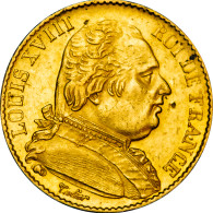 Restauration - 20 Francs Or Louis XVIII 1815 Paris - 20 Francs (goud)