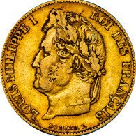 Restauration - 20 Francs Or Louis-Philippe 1832 Lille - 20 Francs (gold)