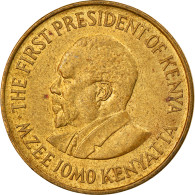 Monnaie, Kenya, 5 Cents, 1975, TTB, Nickel-brass, KM:10 - Kenya