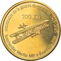 Monnaie, France, 100 Francs, 2015, TERRES AUSTRALES FRANÇAISES, SPL - Autres & Non Classés